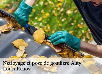 Nettoyage et pose de gouttière  auty-82220 Louis Renov