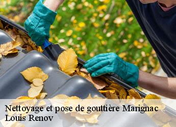 Nettoyage et pose de gouttière  marignac-82500 Louis Renov