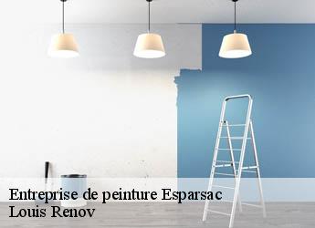 Entreprise de peinture  esparsac-82500 Louis Renov
