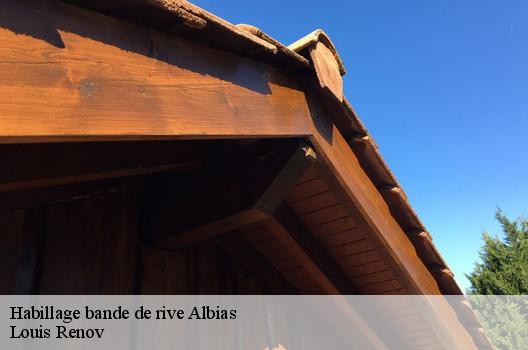 Habillage bande de rive  albias-82350 Louis Renov