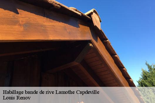 Habillage bande de rive  lamothe-capdeville-82130 Louis Renov