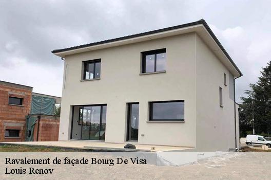 Ravalement de façade  bourg-de-visa-82190 Louis Renov