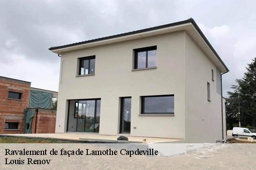 Ravalement de façade  lamothe-capdeville-82130 Louis Renov